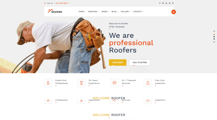 Website Design for Roofers